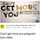Can’t Get You More Pregnant