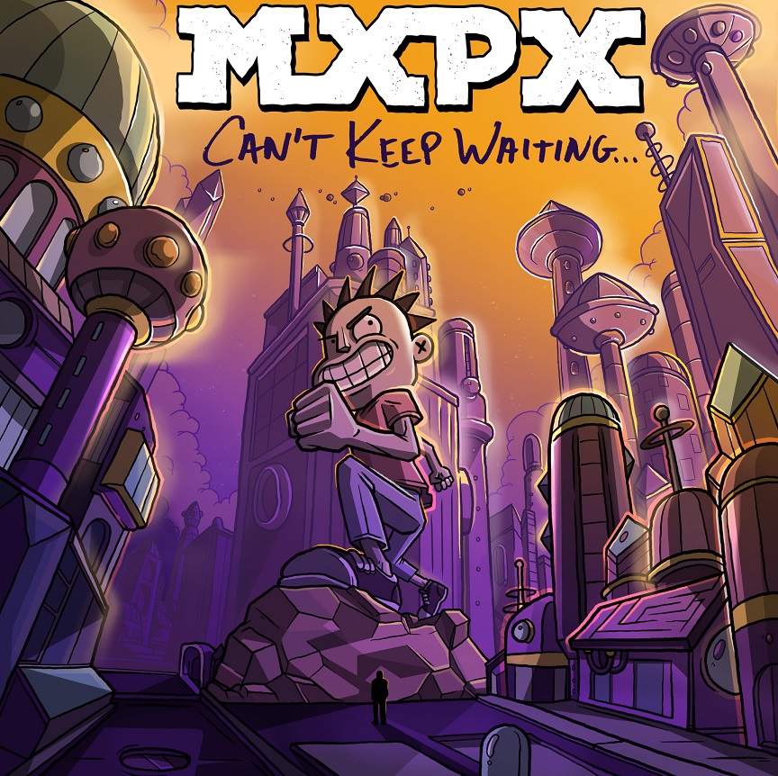 Be kept waiting. Keep waiting. MXPX. Cover album MXPX. MXPX Life in General.